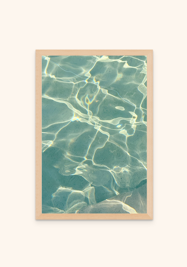 Refraction nature art framed print on a wall — Art Spectrum