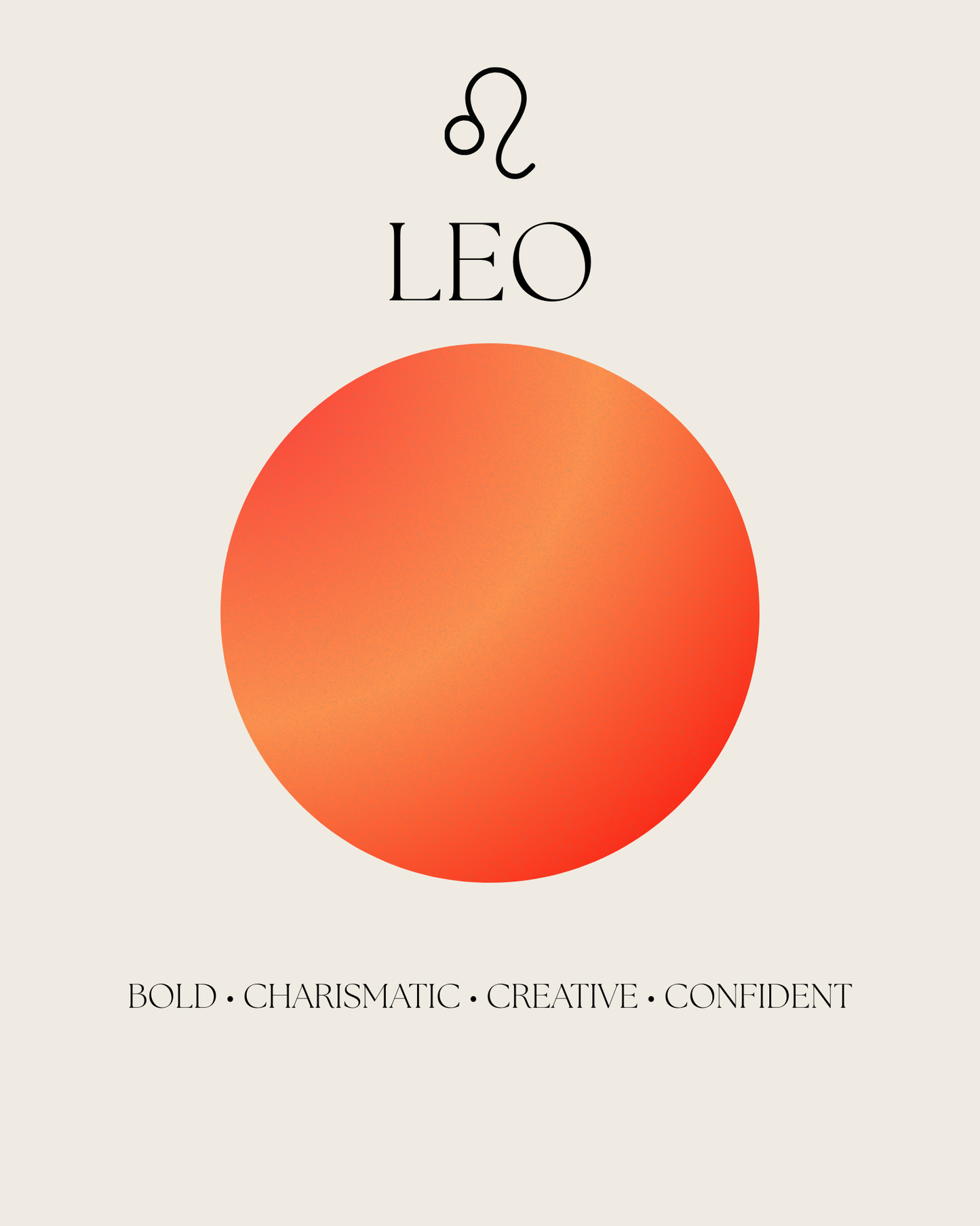 Leo Zodiac Sign
