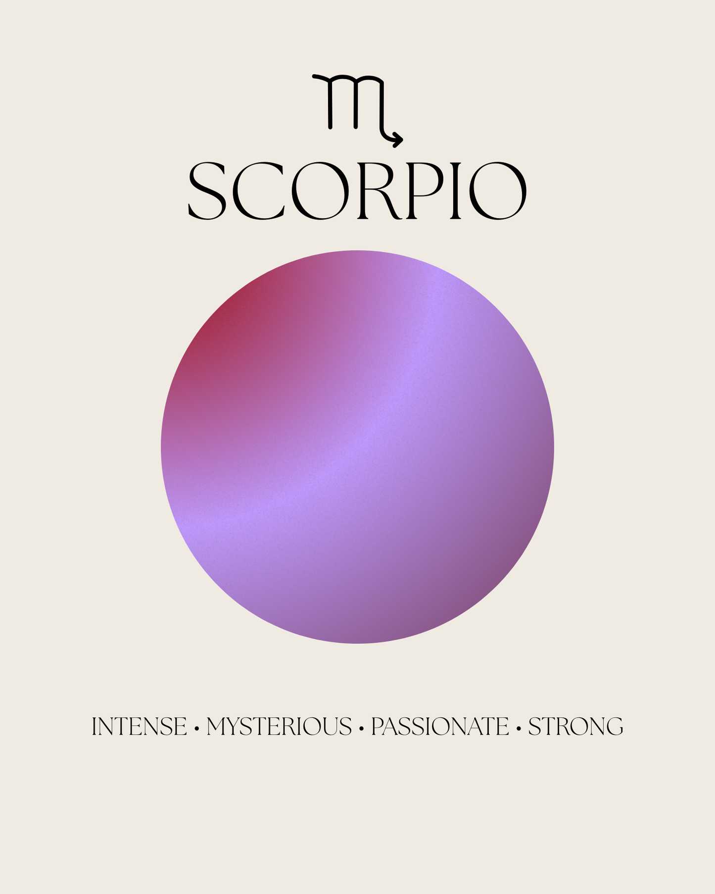 Scorpio Zodiac Sign