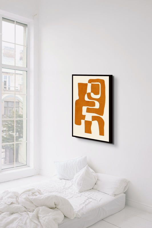 Abstract Art Naranja