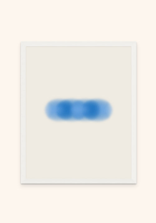 Stable Mind framed print in a white frame — Art Spectrum