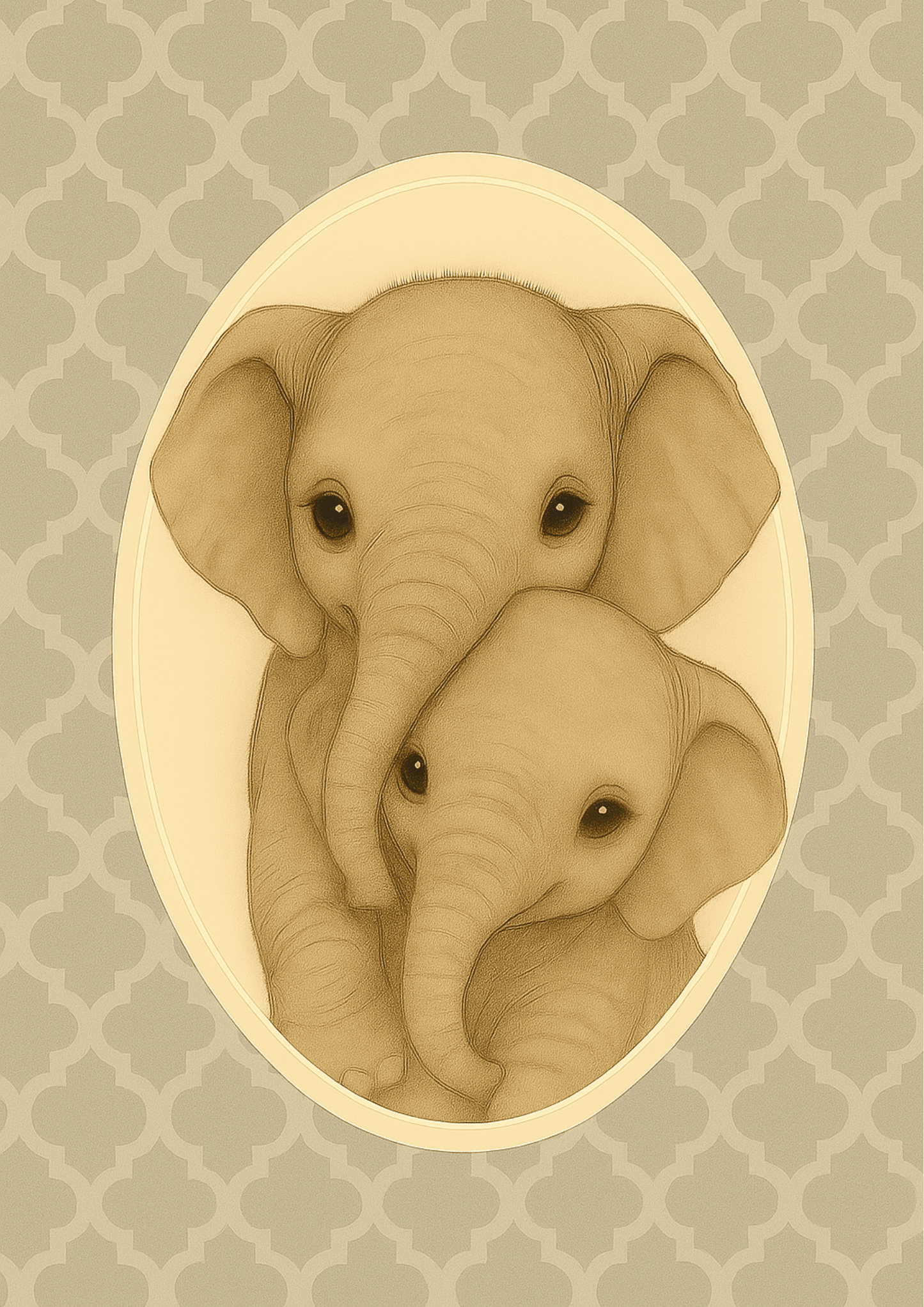 Baby Elephants - Art Spectrum