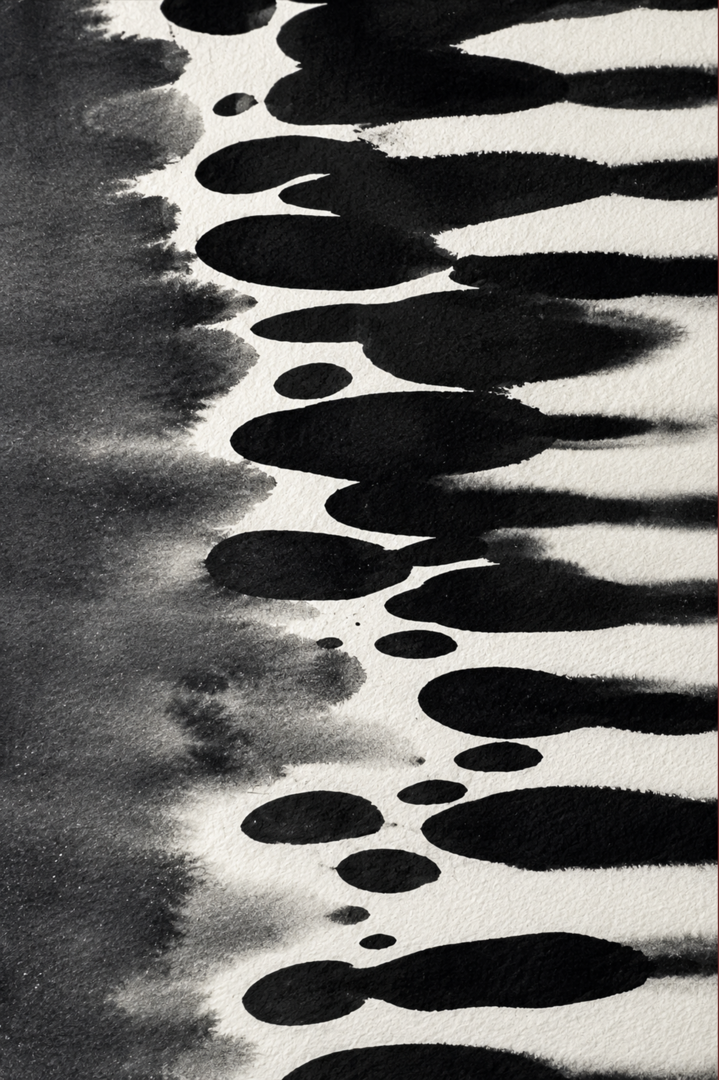 Inkfall texture art print — Art Spectrum