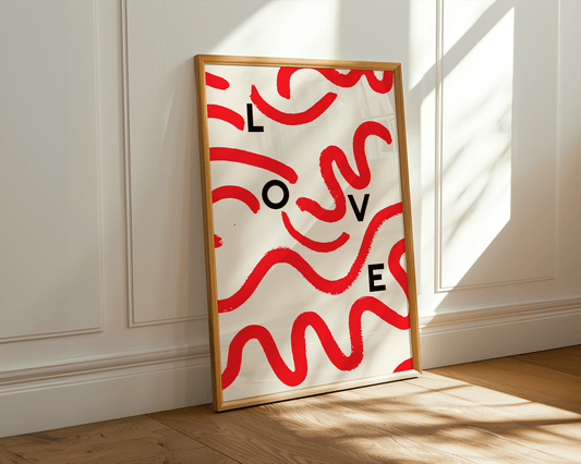 Love Squiggles - Art Spectrum