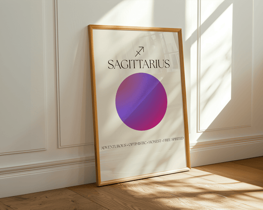 Sagittarius Zodiac Sign - Art Spectrum