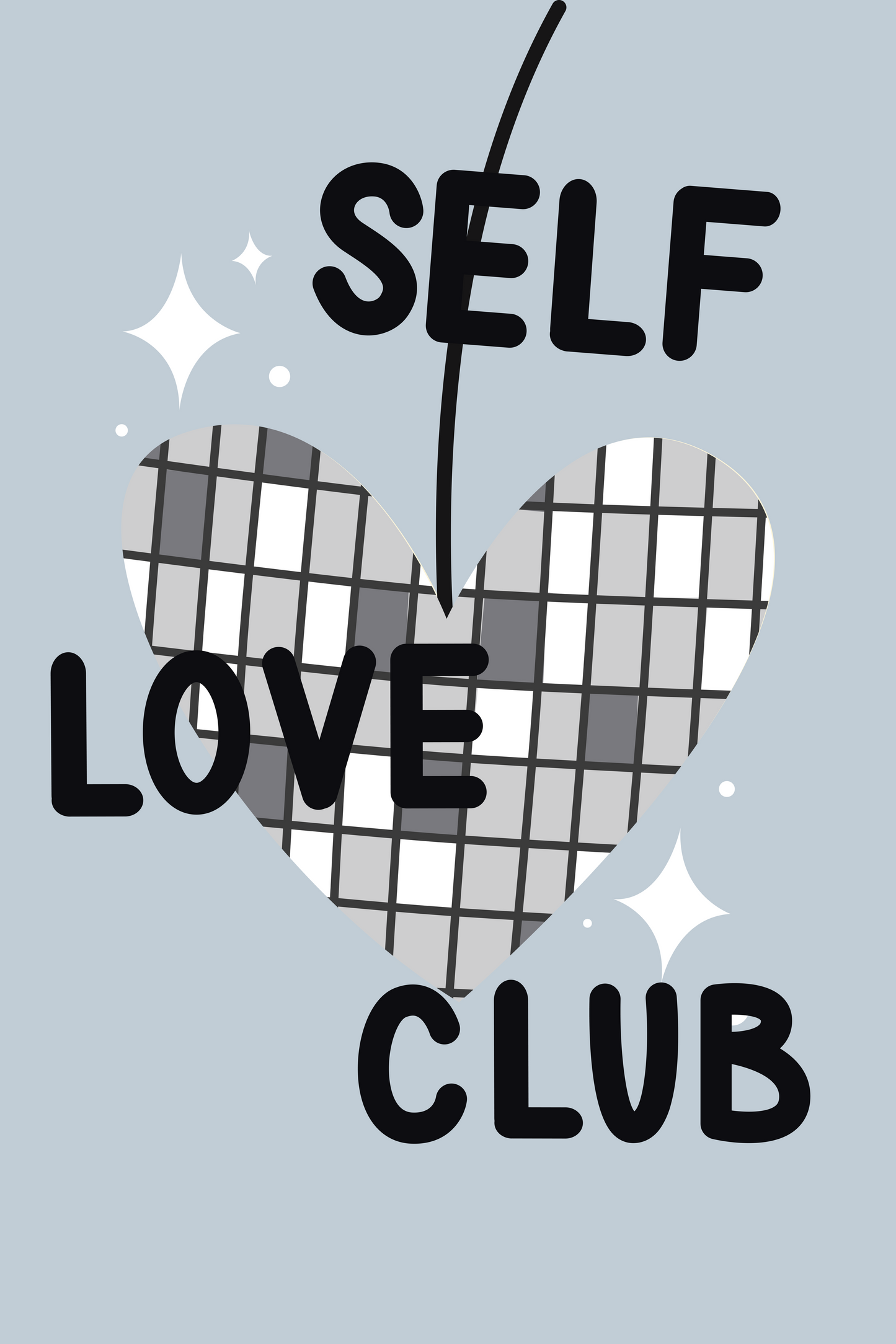 Self Love Club print artwork — Art Spectrum