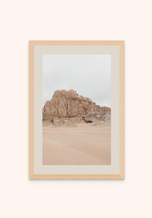 Monolith nature art framed print on a wall — Art Spectrum