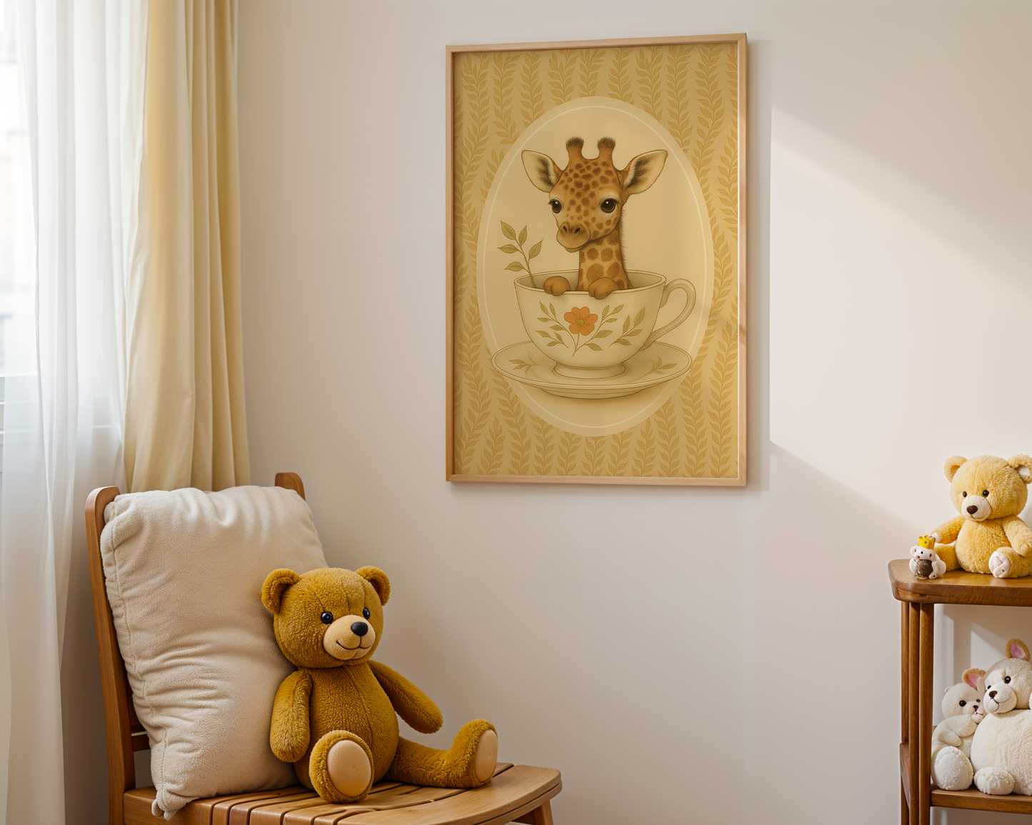 Baby Giraffe In A Teacup