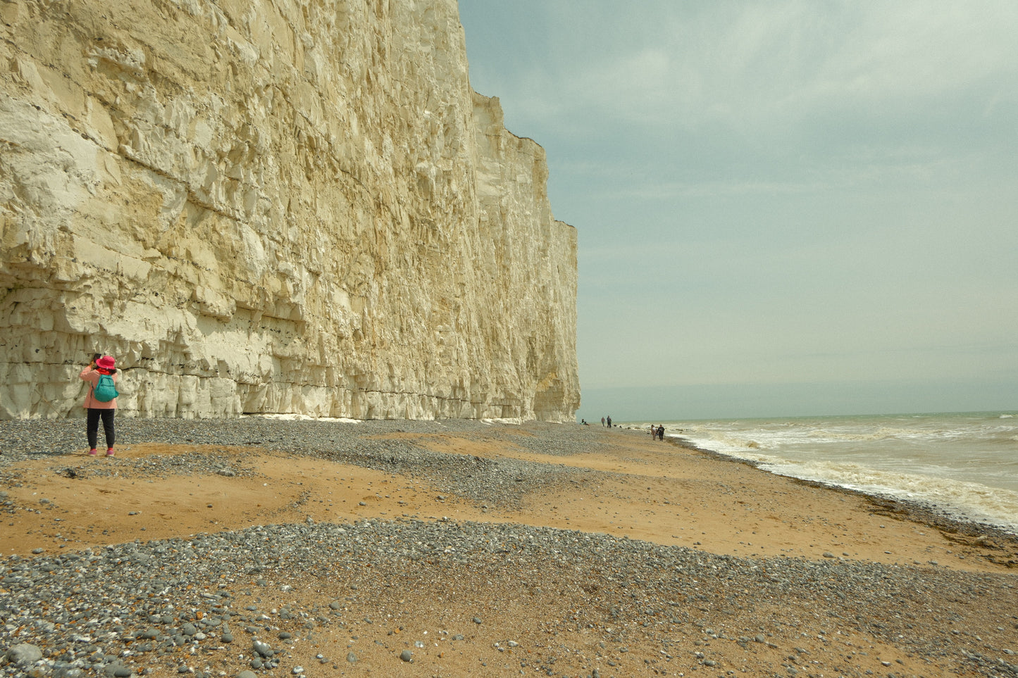 Seven Sisters Cliffs Beach Sussex