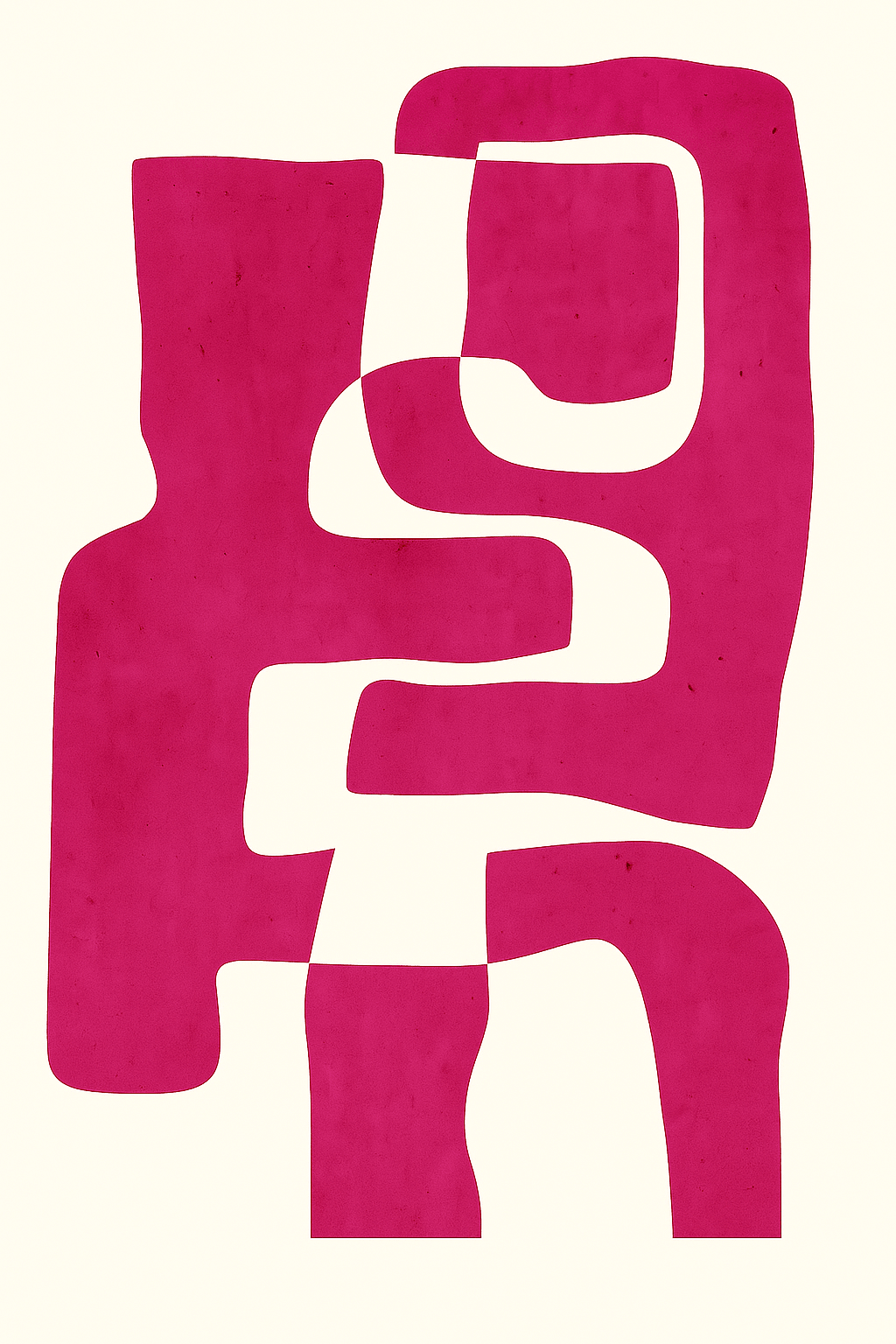 Abstract Art Fuchsia - Art Spectrum