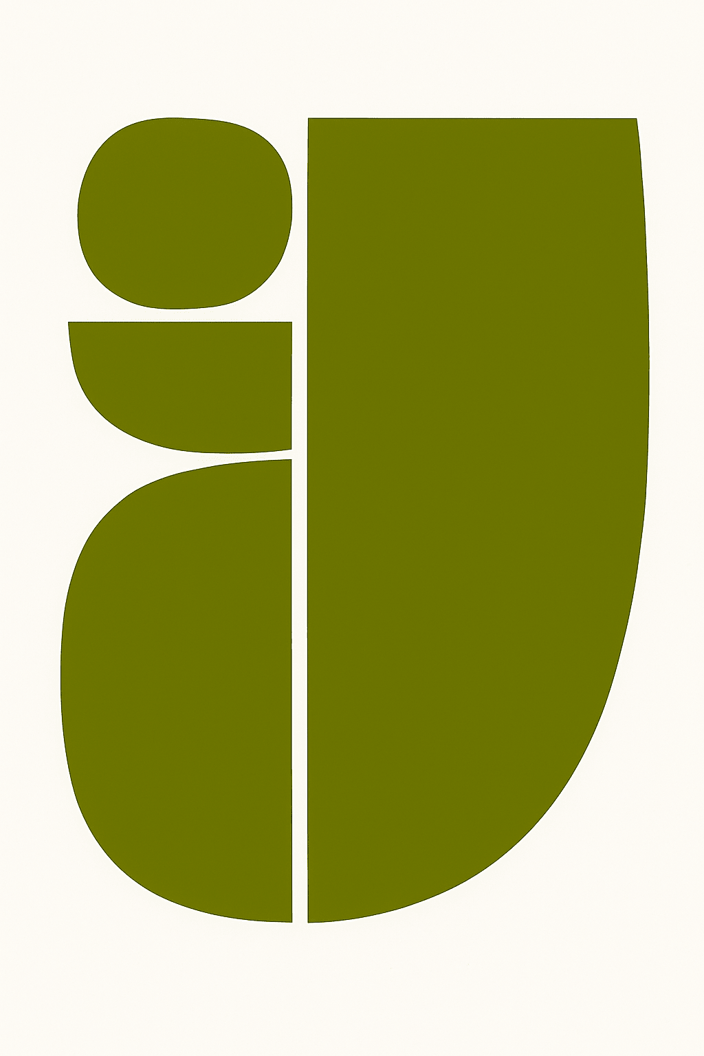 Abstract Art Olive - Art Spectrum