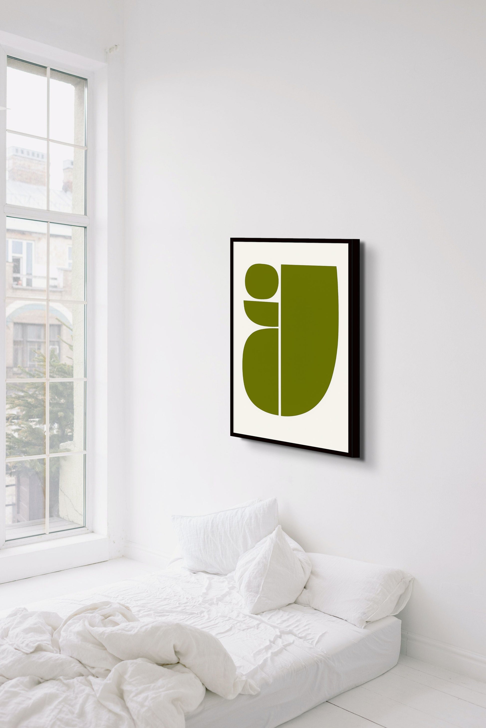 Abstract Art Olive - Art Spectrum