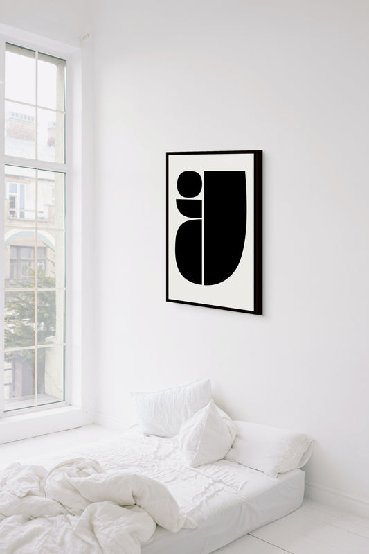 Abstract Art Nero