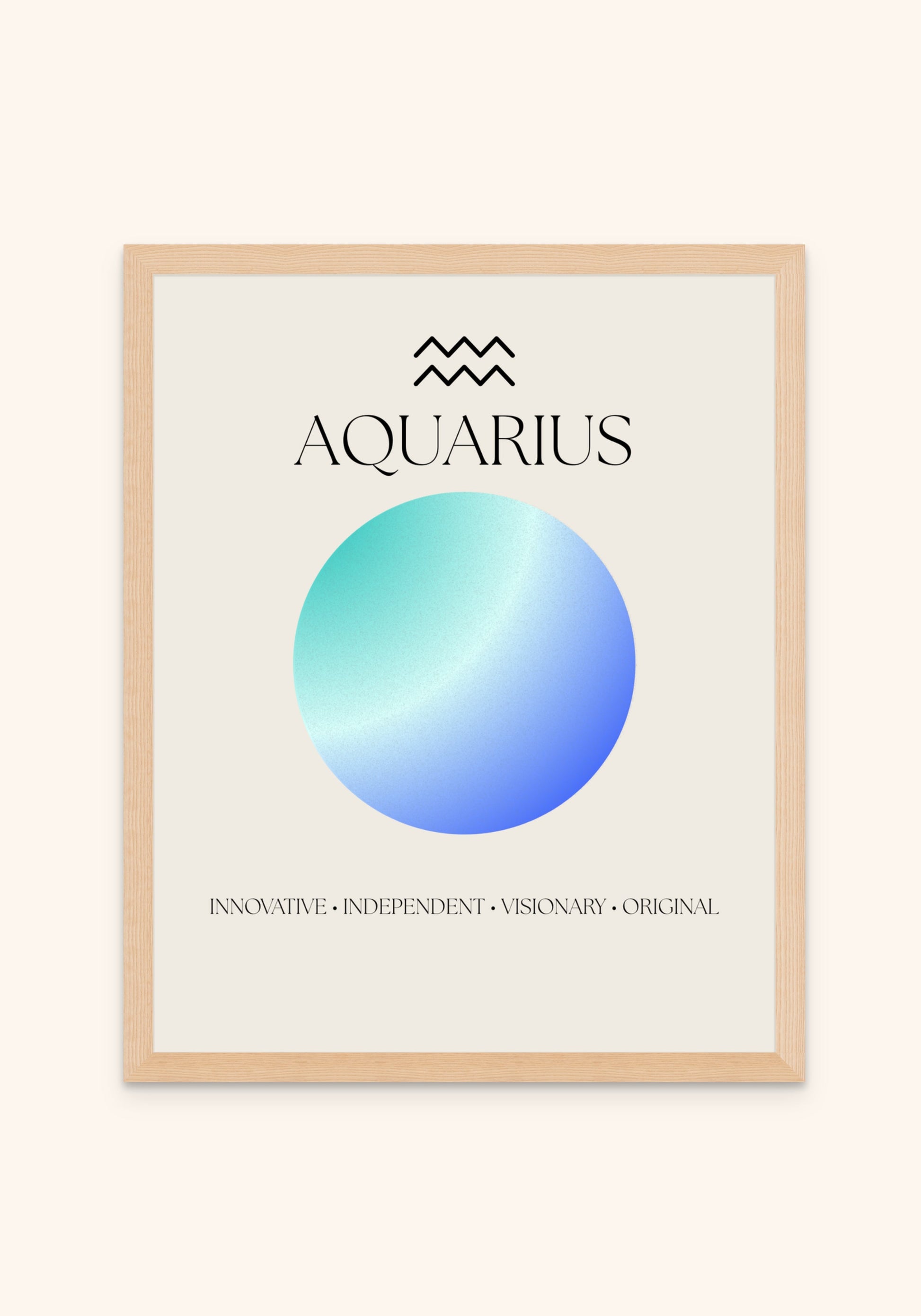 Aquarius Zodiac Sign - Art Spectrum