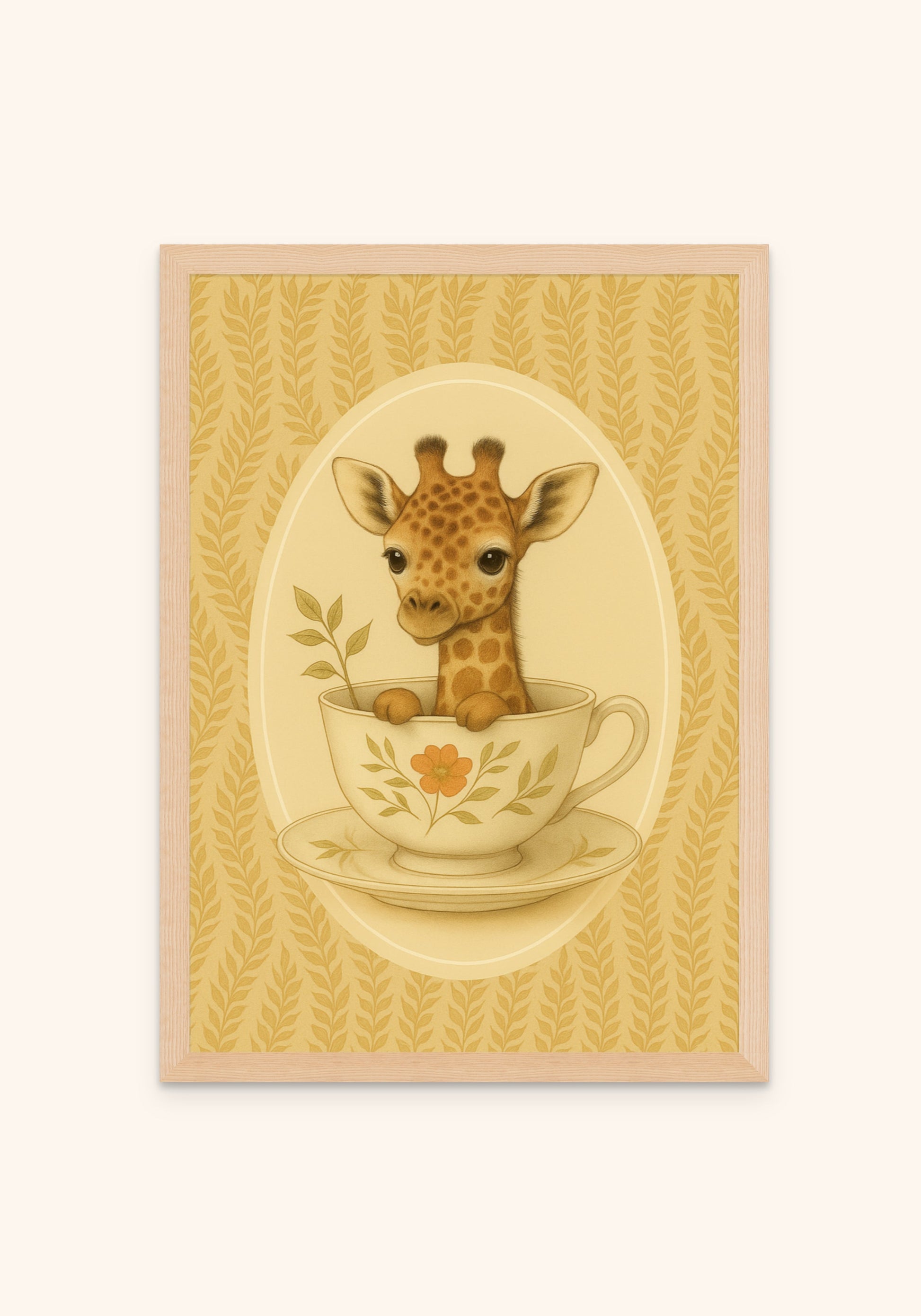 Baby Giraffe In A Teacup - Art Spectrum
