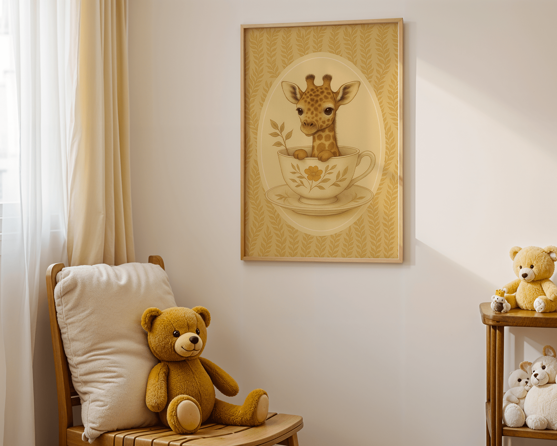Baby Giraffe In A Teacup - Art Spectrum