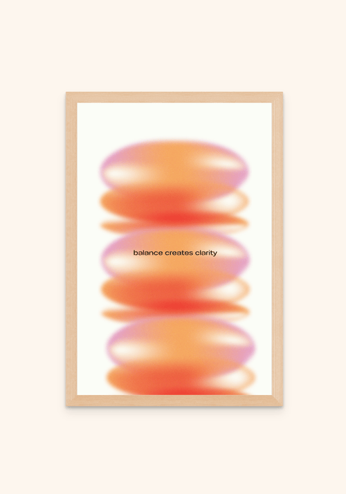 Balance Creates Clarity - Art Spectrum