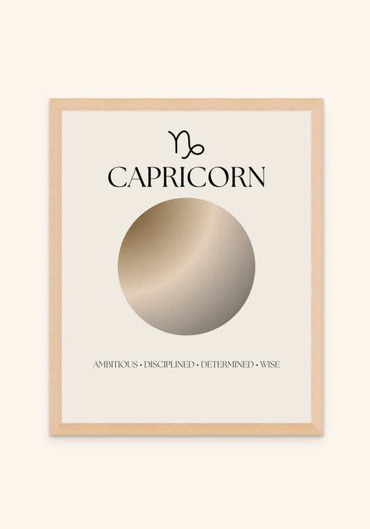 Capricorn Zodiac Sign - Art Spectrum