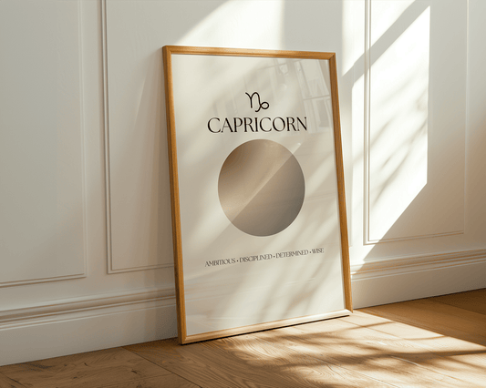 Capricorn Zodiac Sign - Art Spectrum