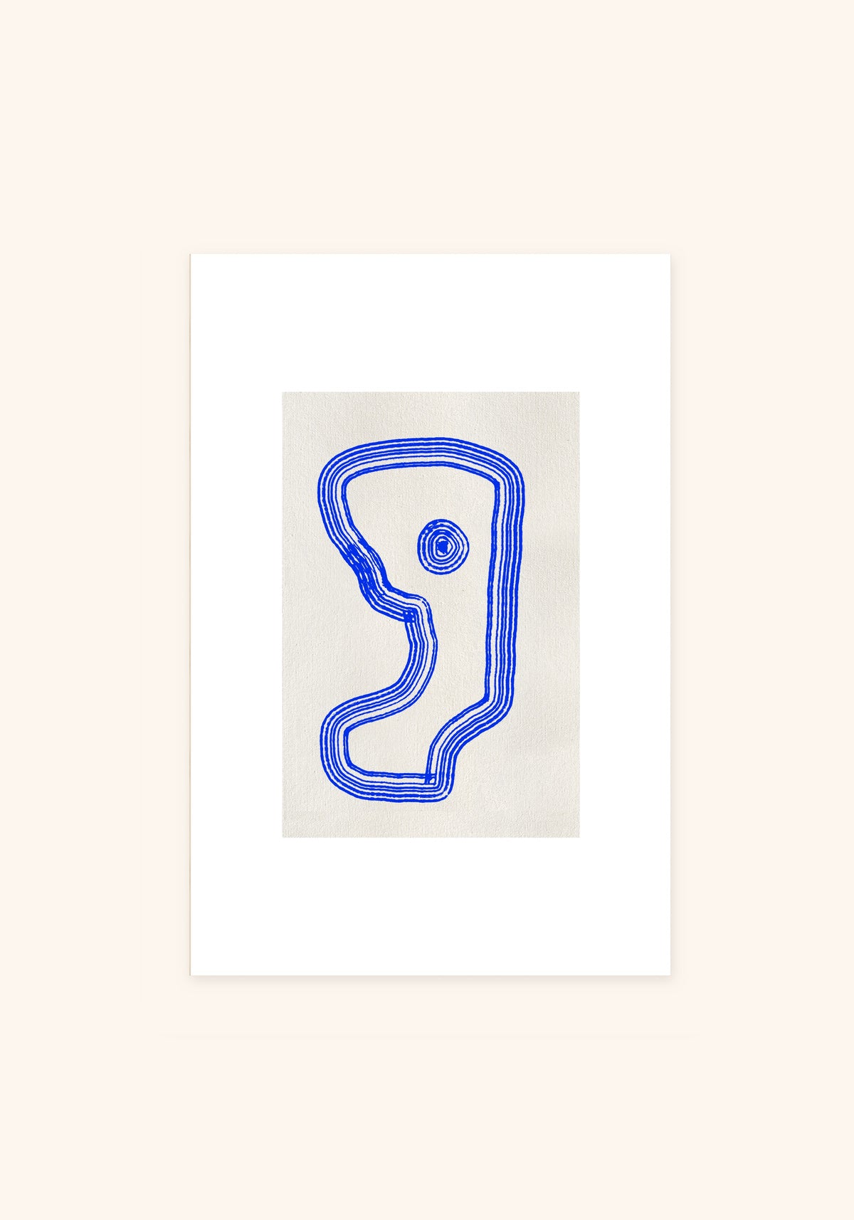 Cobalt Expression art print, unframed — Art Spectrum