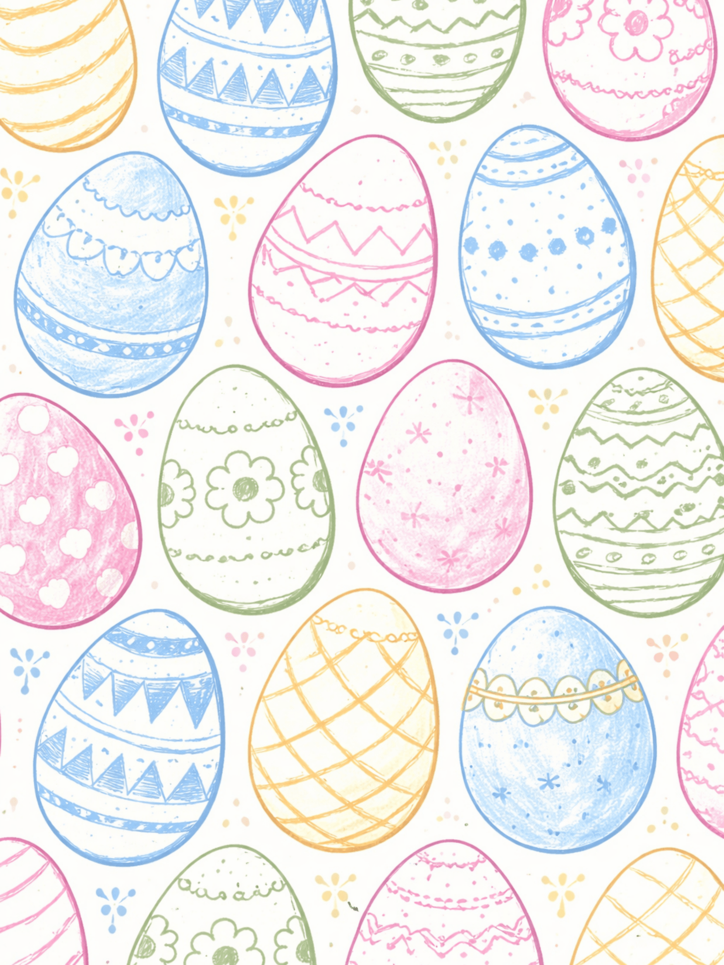Colourful Eggs - Art Spectrum