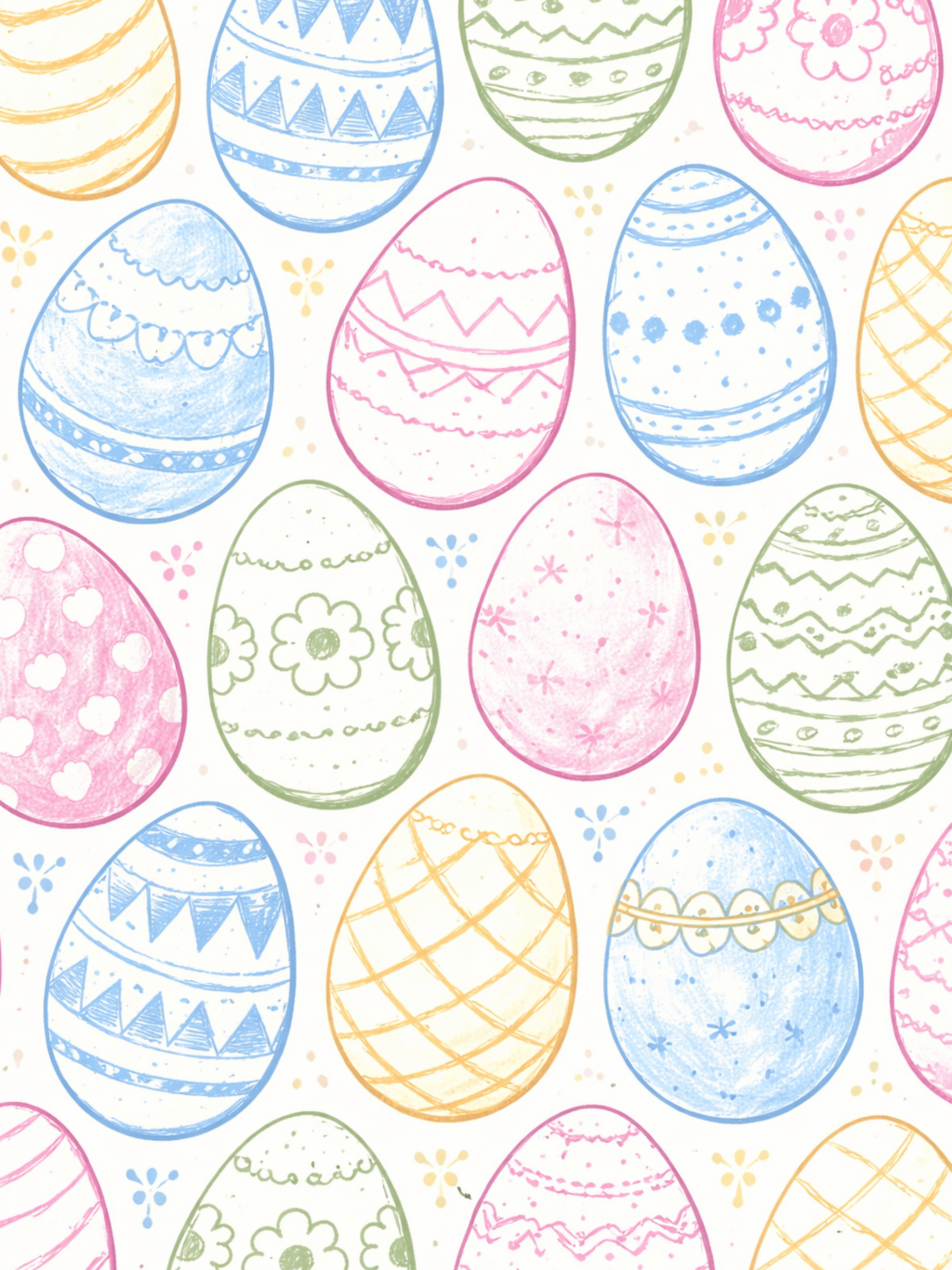 Colourful Eggs - Art Spectrum
