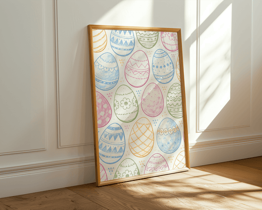 Colourful Eggs - Art Spectrum