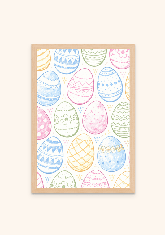 Colourful Eggs - Art Spectrum