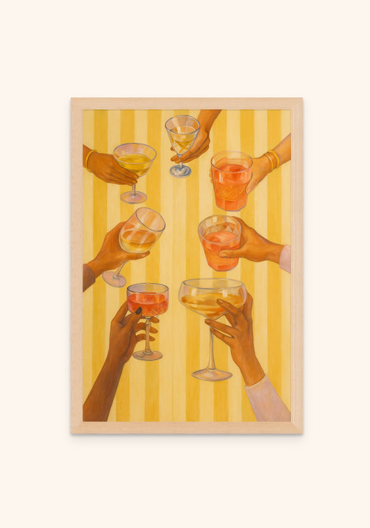 Colourful Toast - Art Spectrum