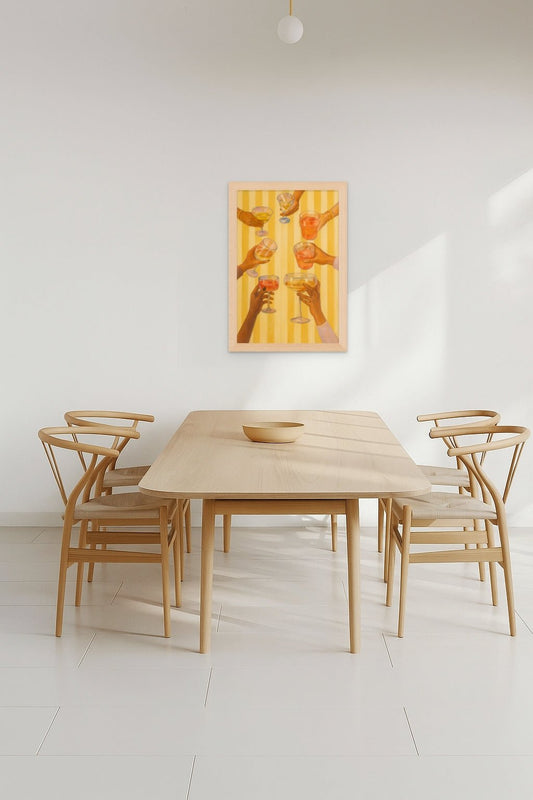 Colourful Toast - Art Spectrum