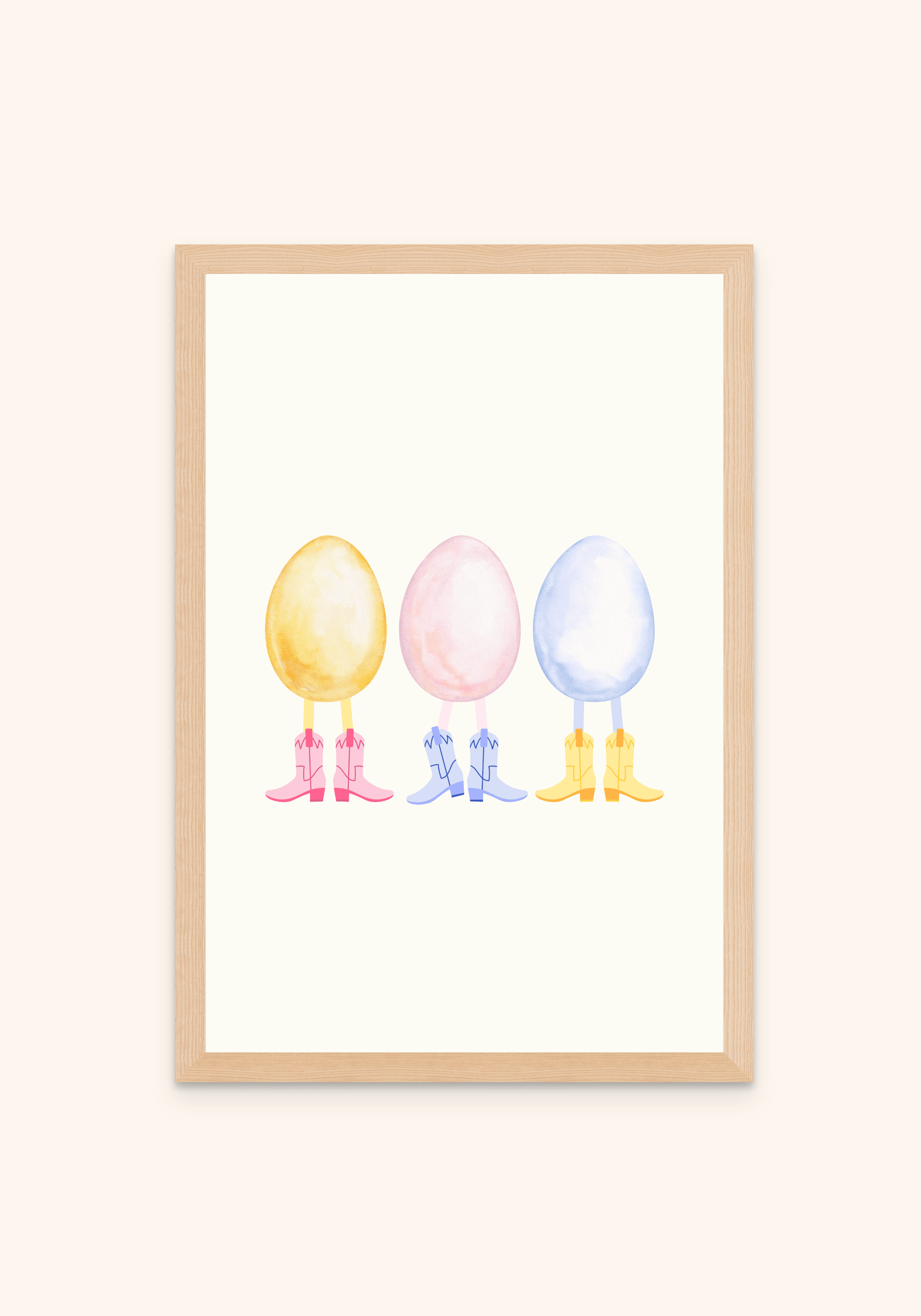 Eggs With Boots - Art Spectrum