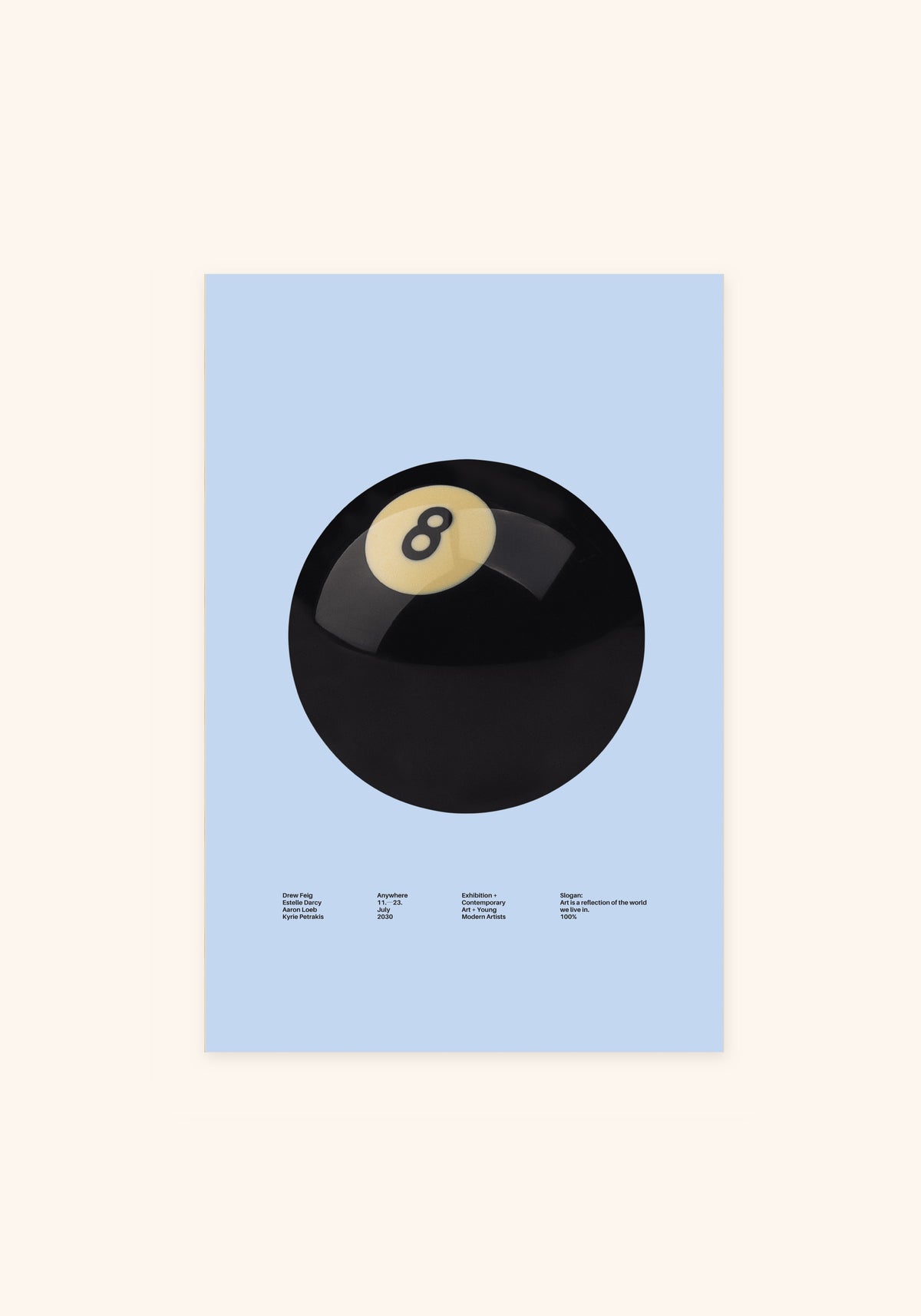 Eight Sphere art print, unframed — Art Spectrum