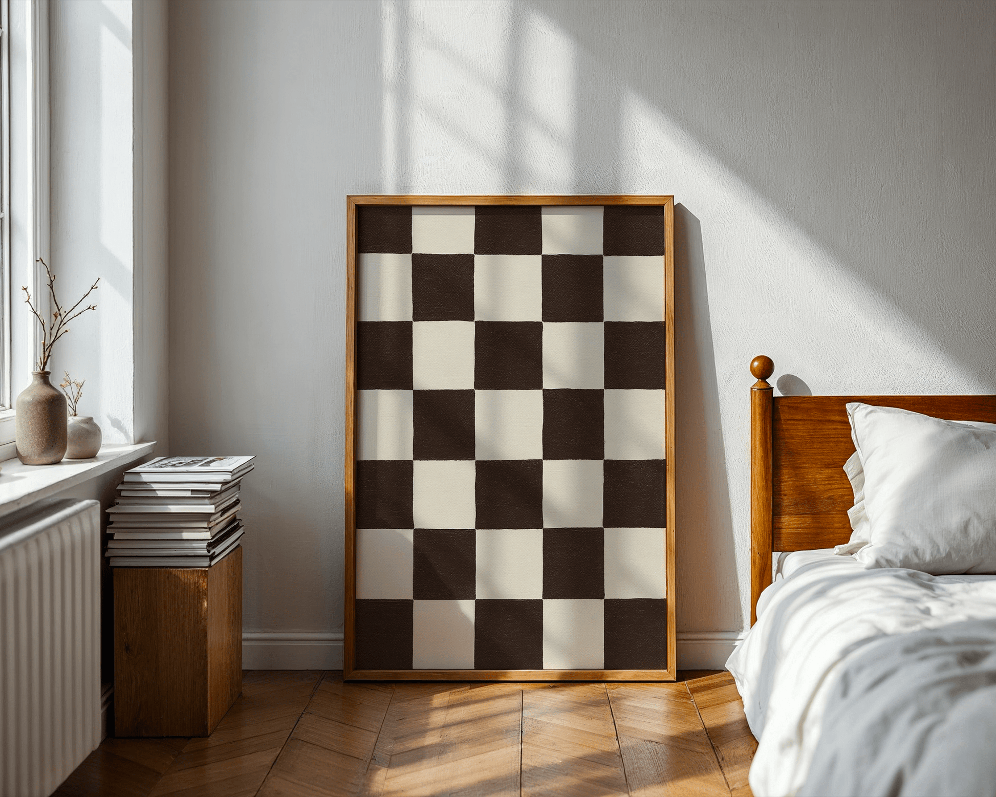 Espresso Grid - Art Spectrum