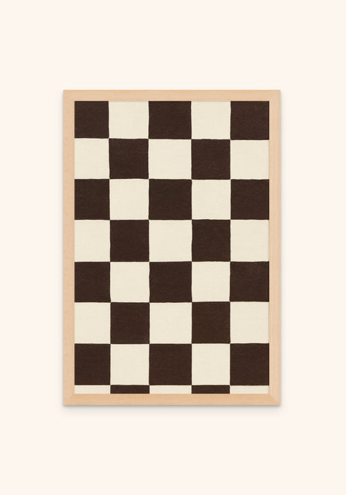 Espresso Grid - Art Spectrum
