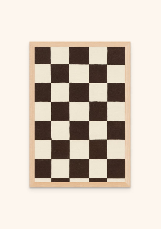 Espresso Grid - Art Spectrum