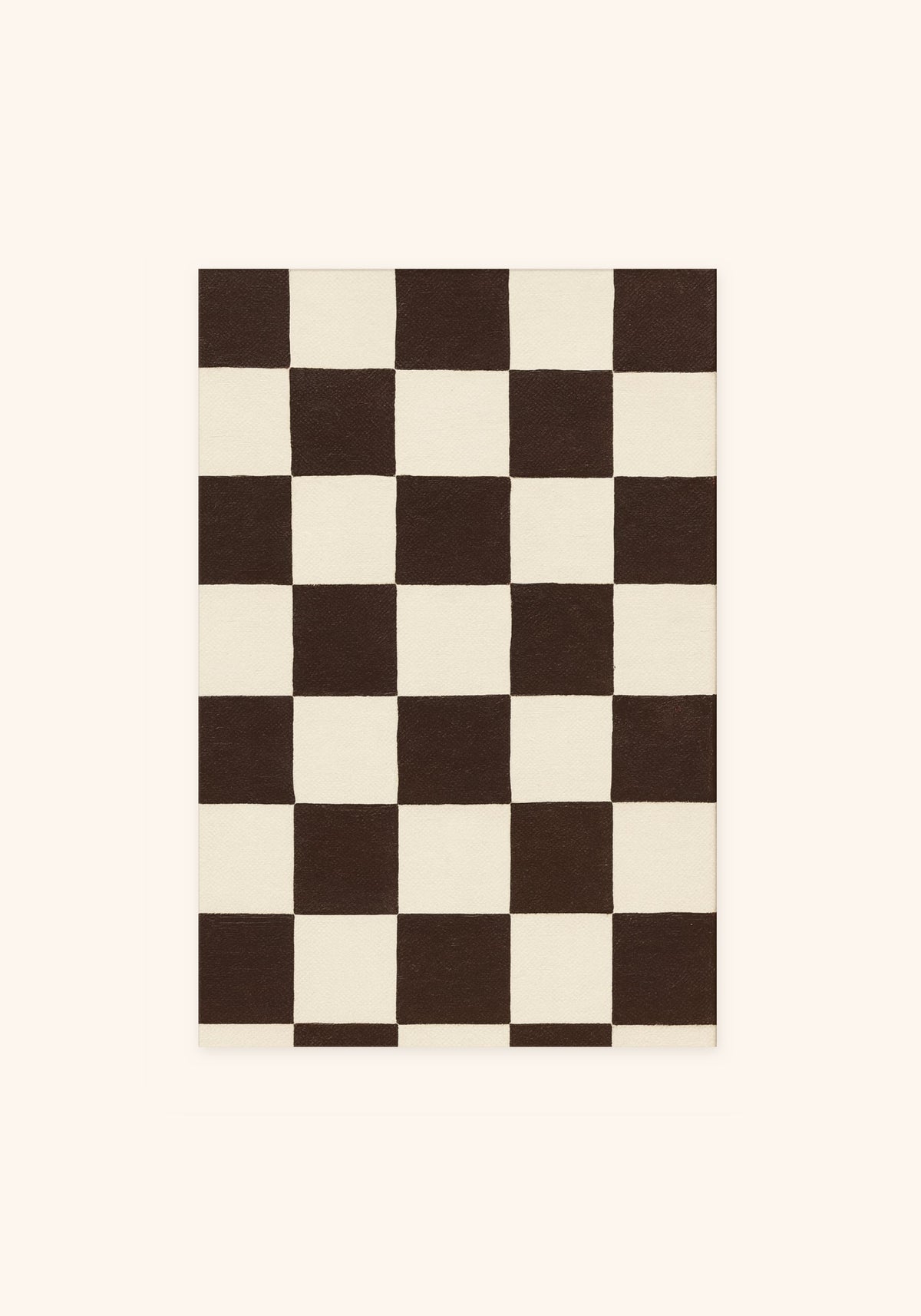 Espresso Grid art print, unframed — Art Spectrum