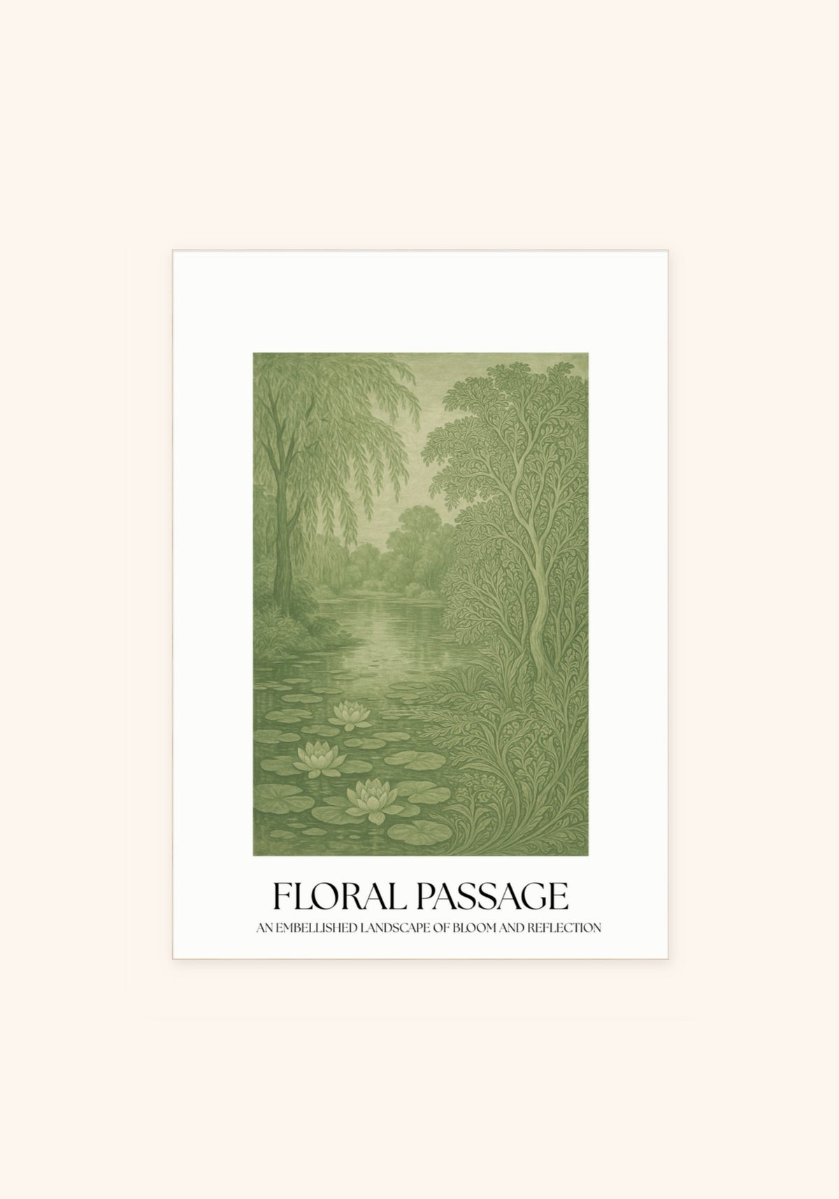 Floral Passage art print, unframed — Art Spectrum