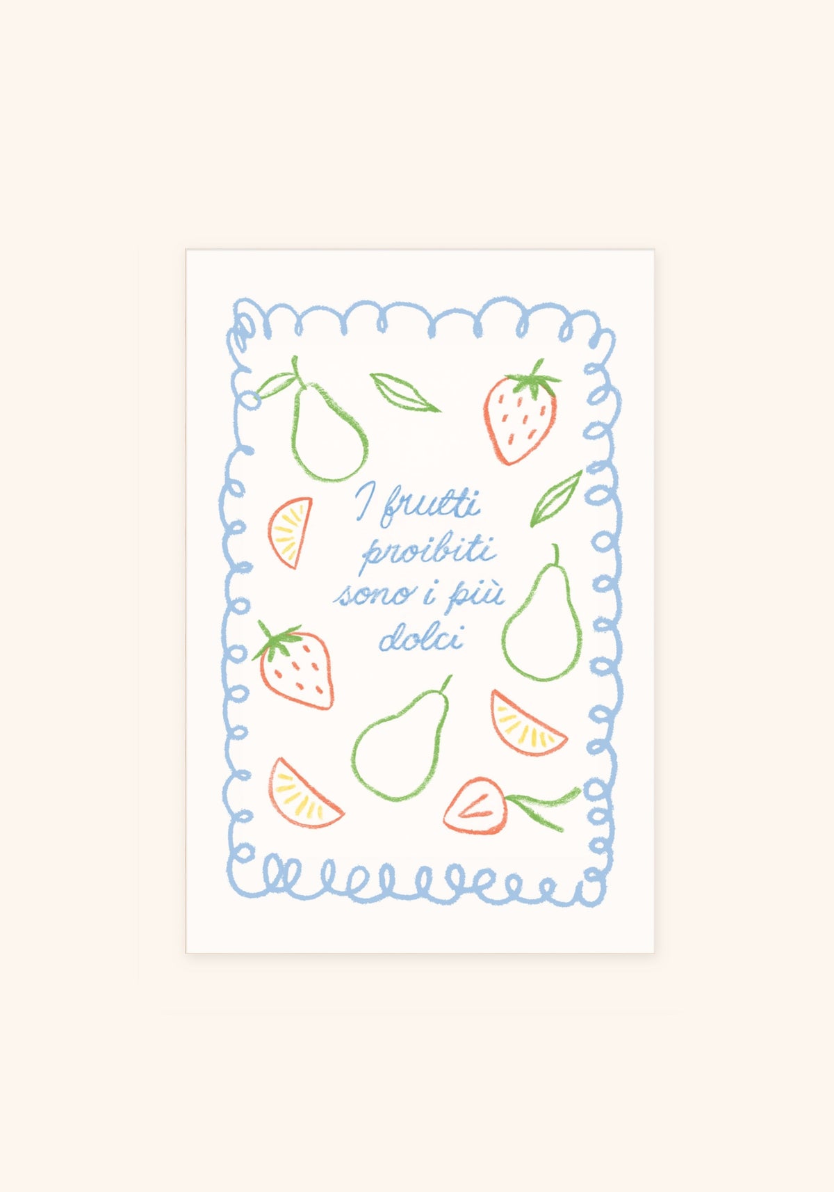 Frutti art print, unframed — Art Spectrum