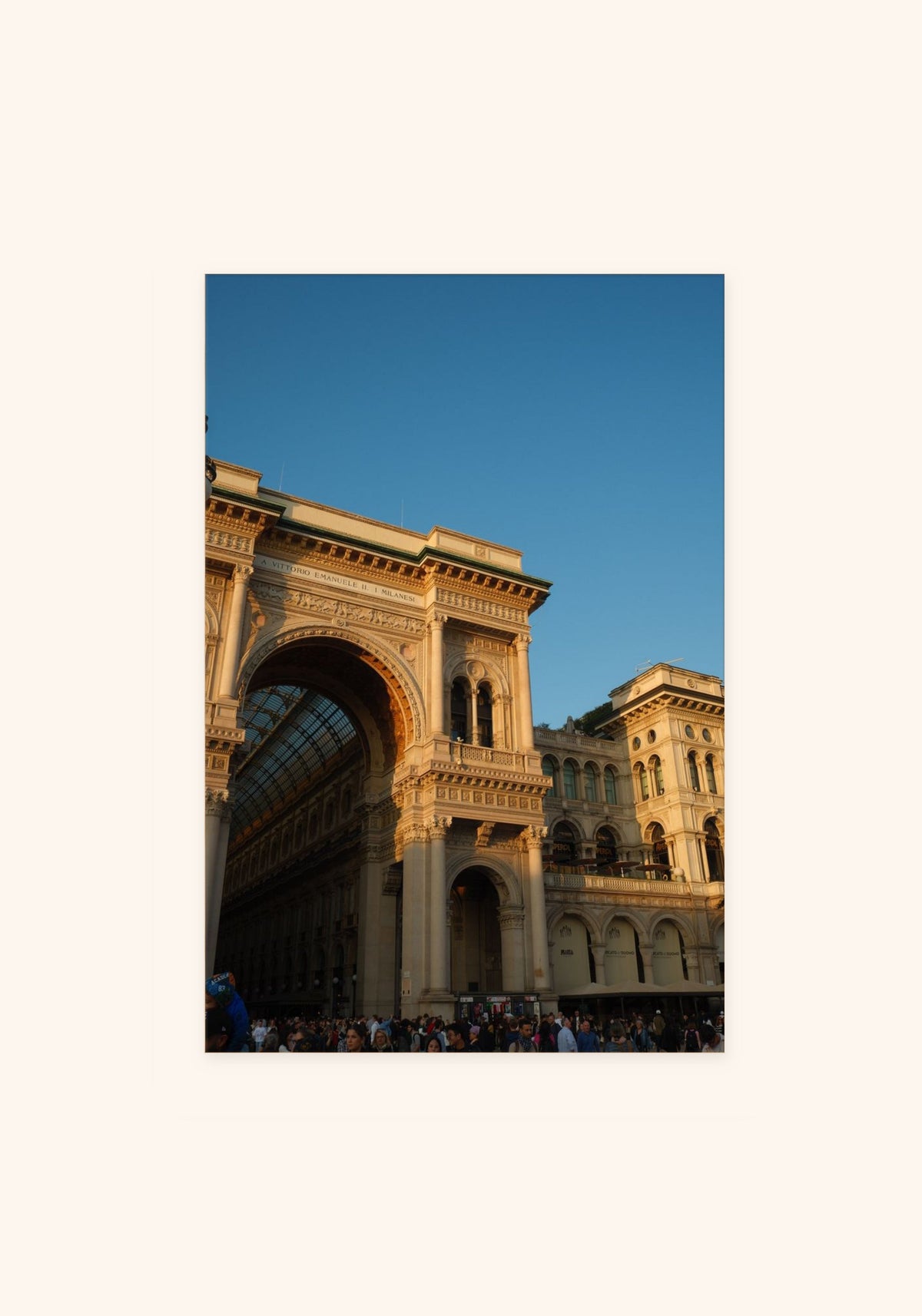 Gateway Of Milan art print, unframed — Art Spectrum