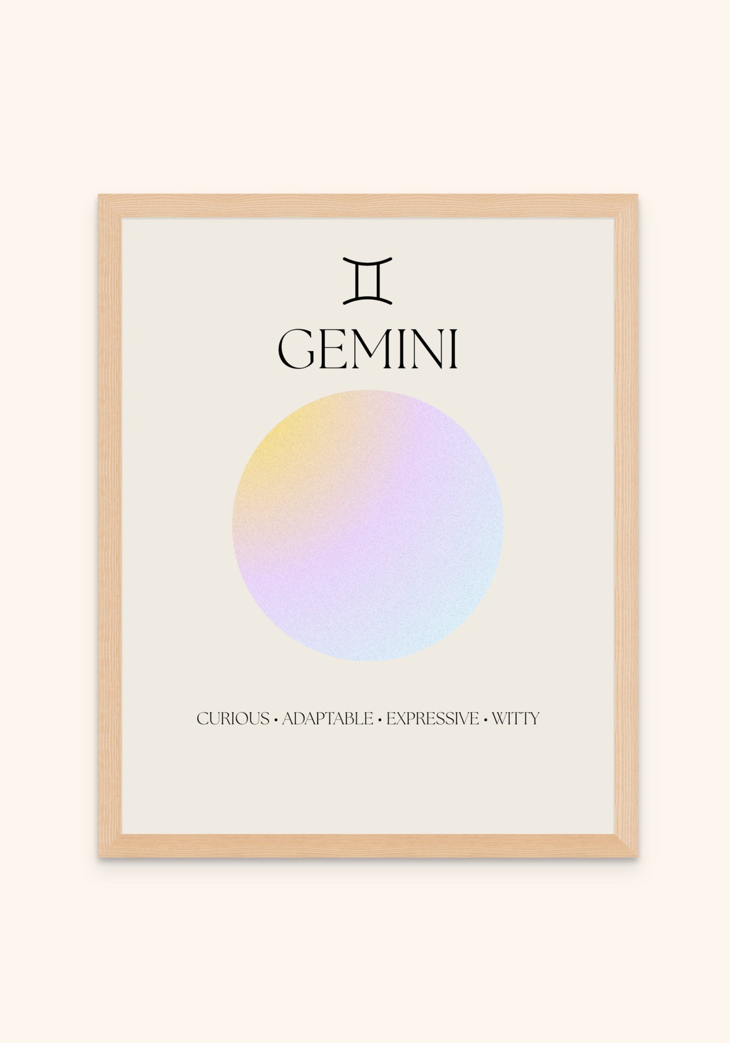 Gemini Zodiac Sign - Art Spectrum
