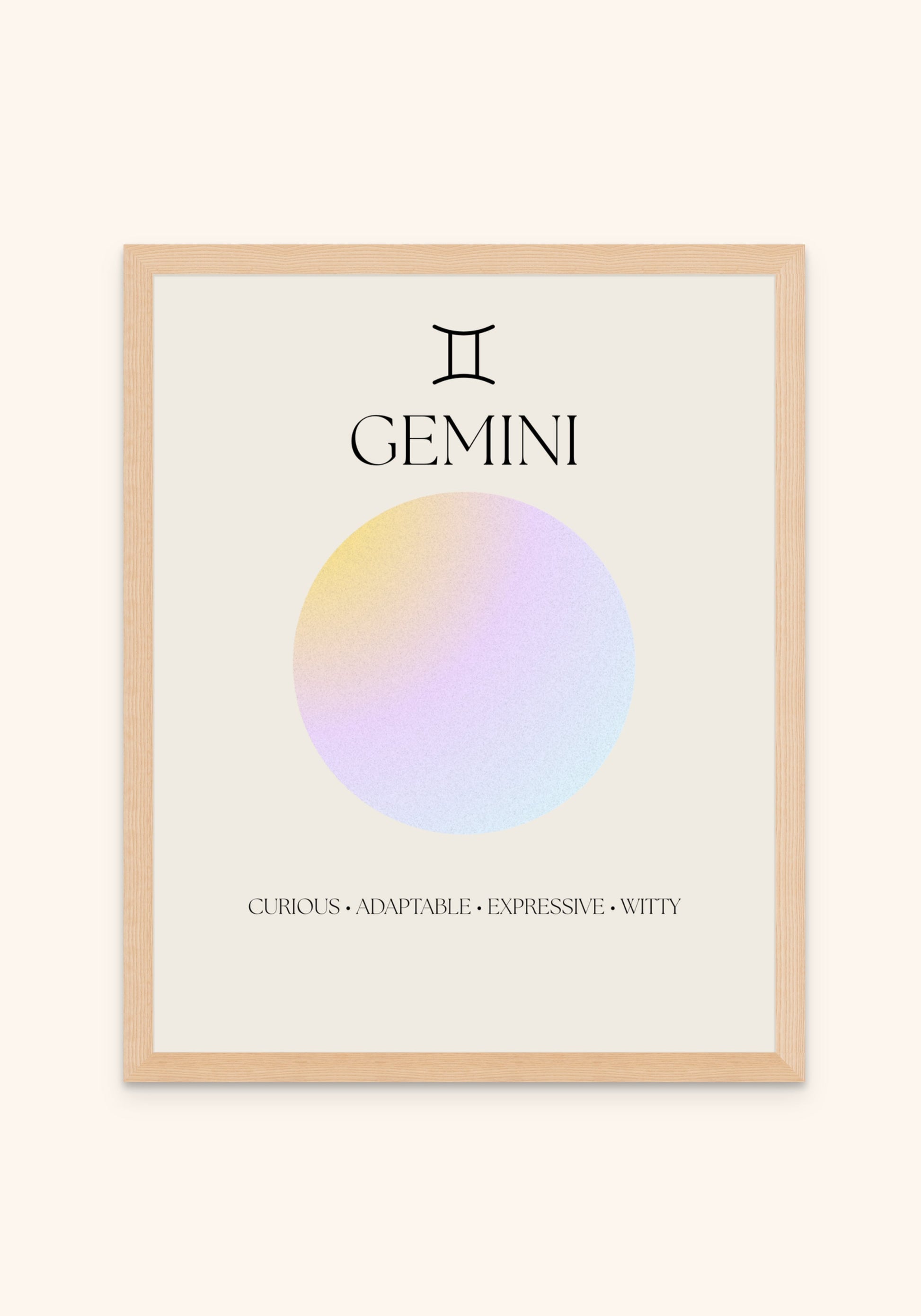 Gemini Zodiac Sign - Art Spectrum