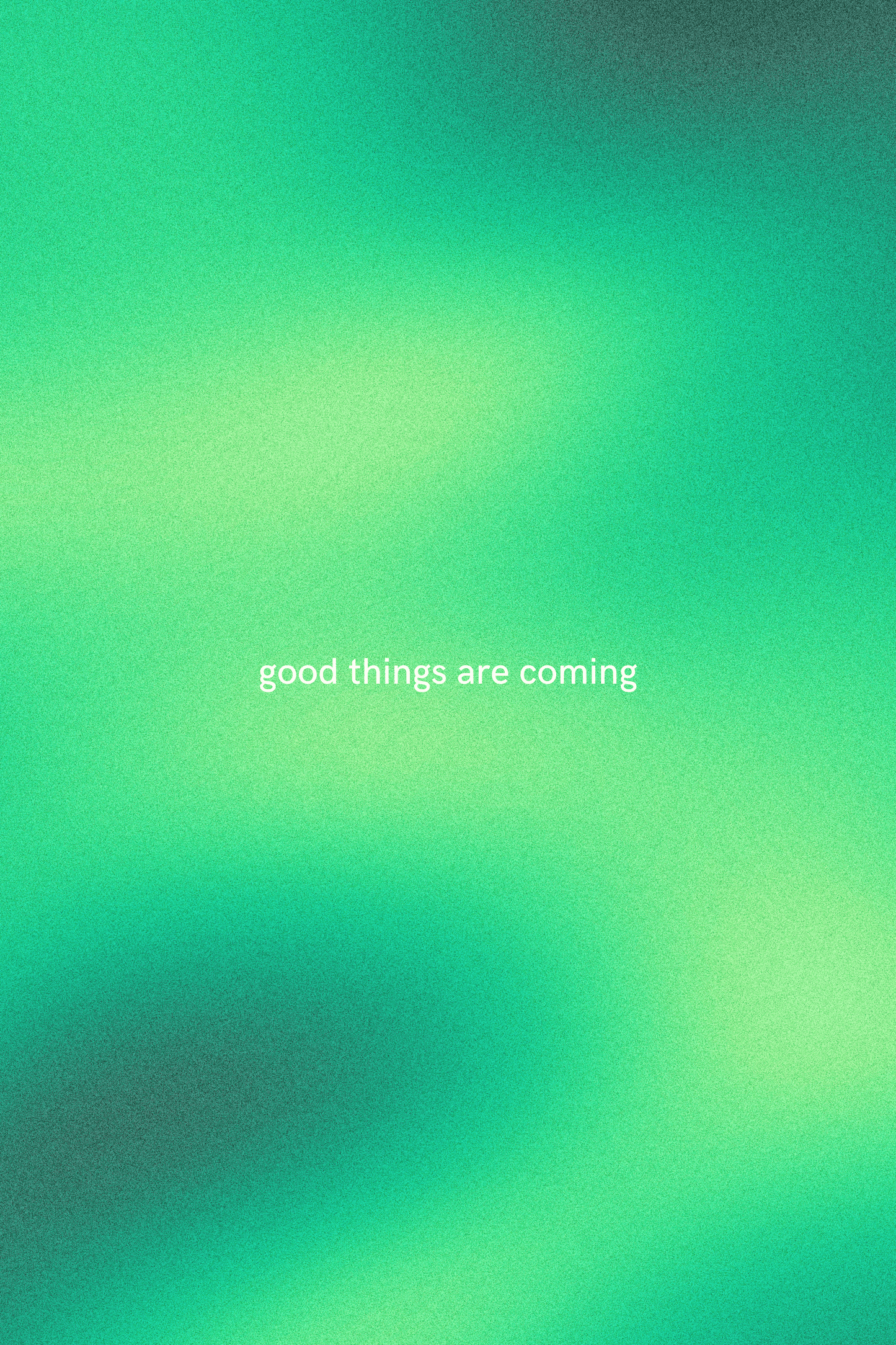 Good Things Are Coming - Art Spectrum
