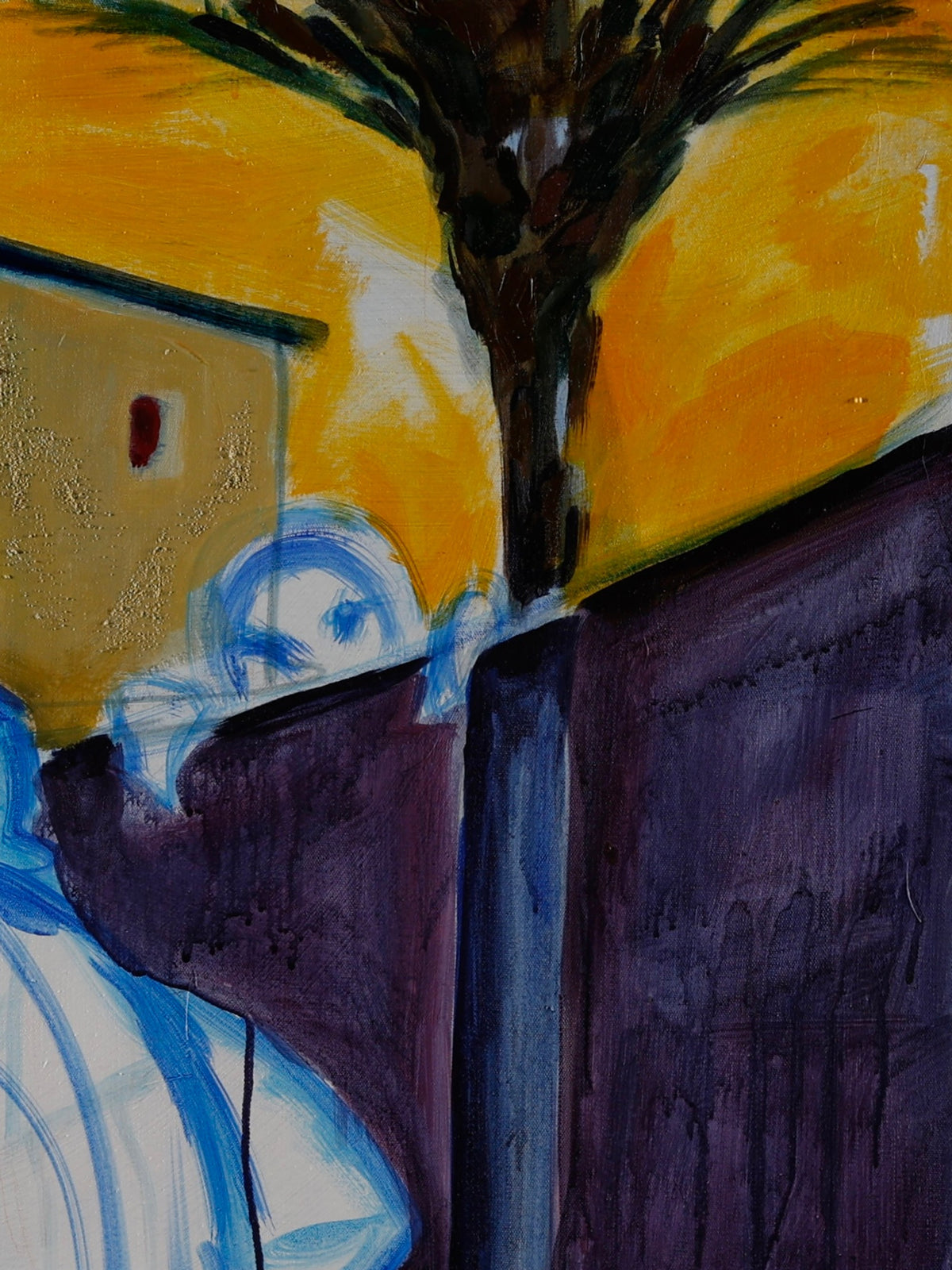 Courtyard Palm by Havva Malyalizade, detail