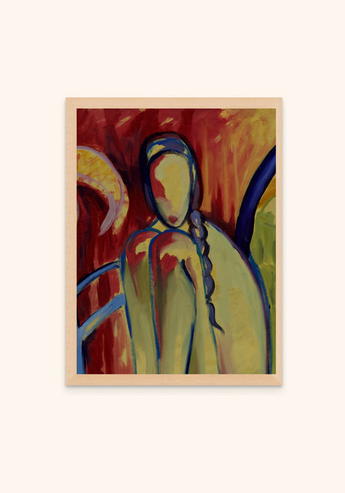 Something So Familiar by Havva Malyalizade, framed art print