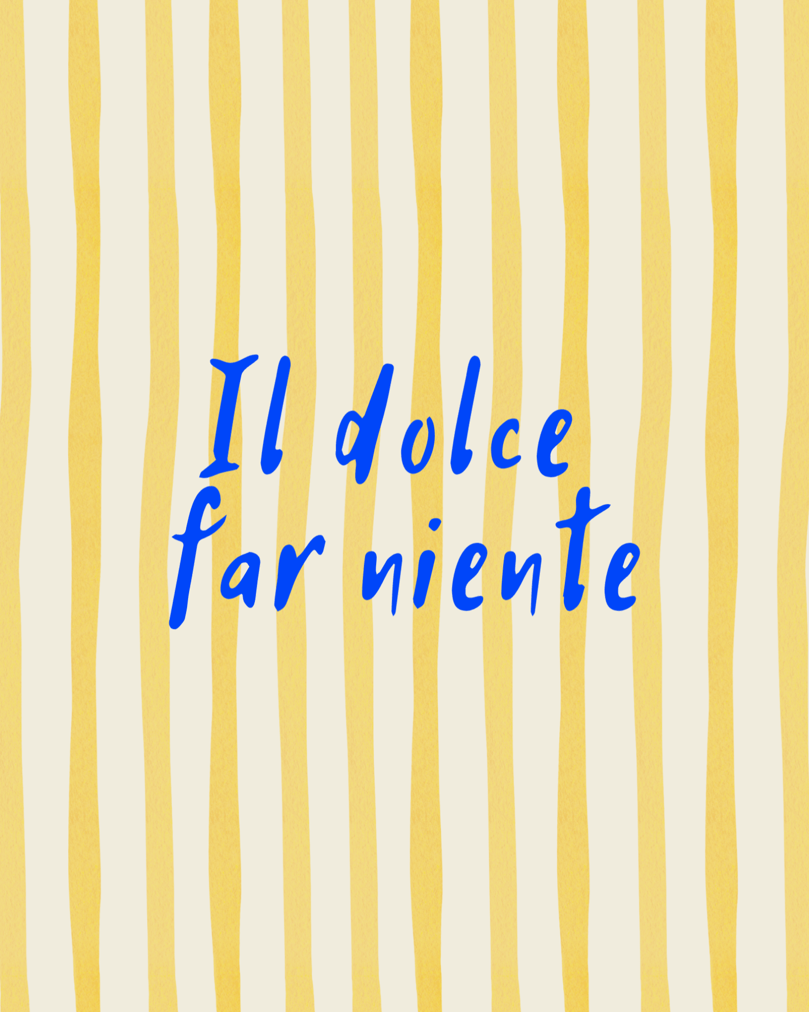 Il Dolce Far Niente - Art Spectrum