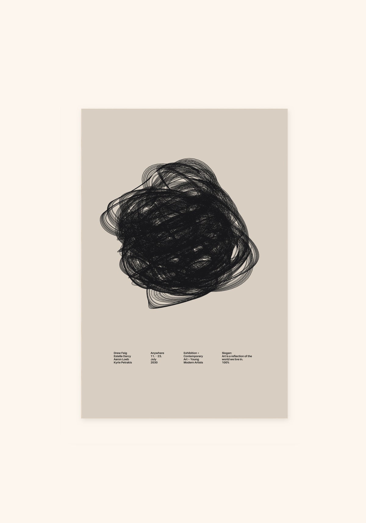 Inner Chaos art print, unframed — Art Spectrum