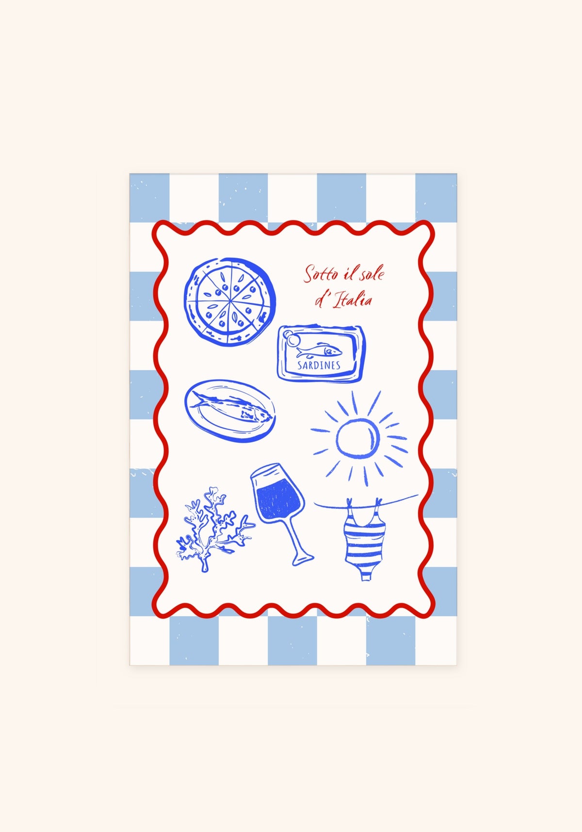 Italian Summer art print, unframed — Art Spectrum
