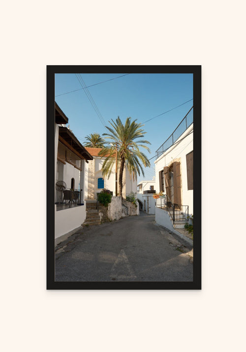 Karmi framed print in a black frame — Art Spectrum