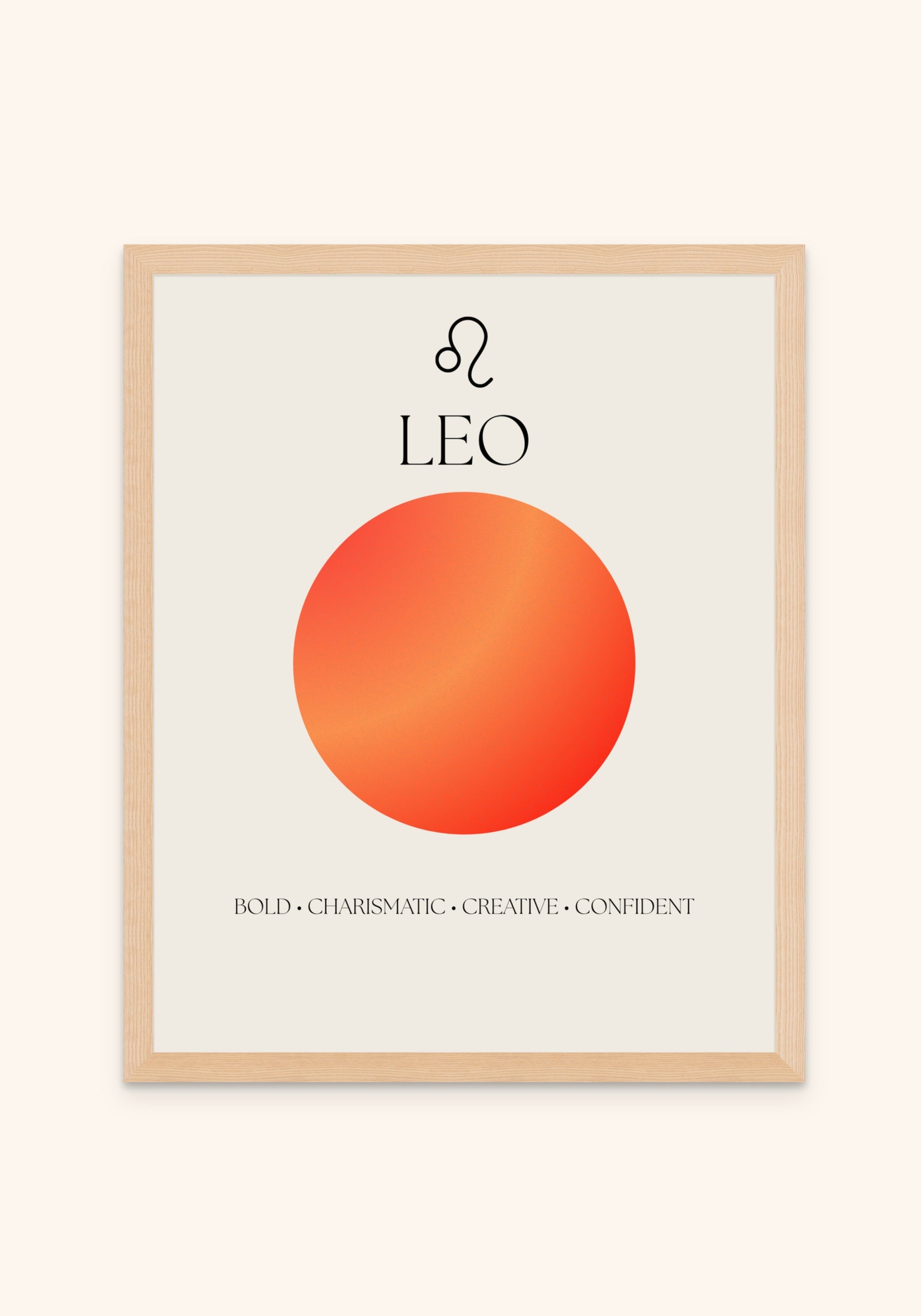 Leo Zodiac Sign - Art Spectrum