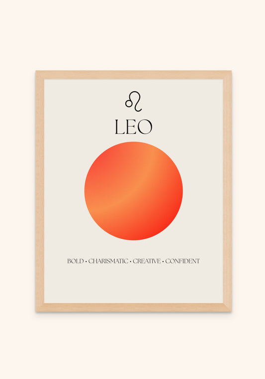 Leo Zodiac Sign - Art Spectrum